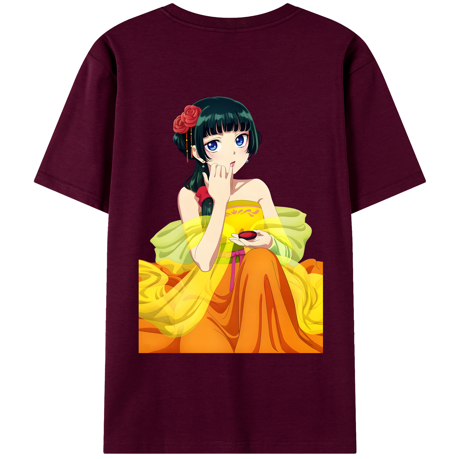 （画像用） 薬屋のひとりごと The Apothecary Diaries レディース半袖Tシャツ(バックプリント)
